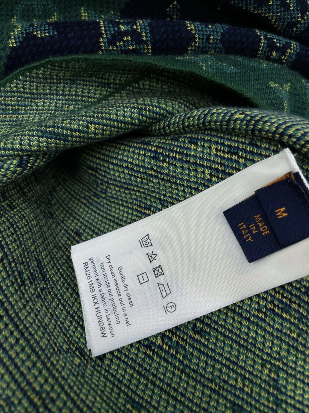 wg.luxury-- 8V 25ss Monogram Heritage wool oversized item:E-F509L0526H